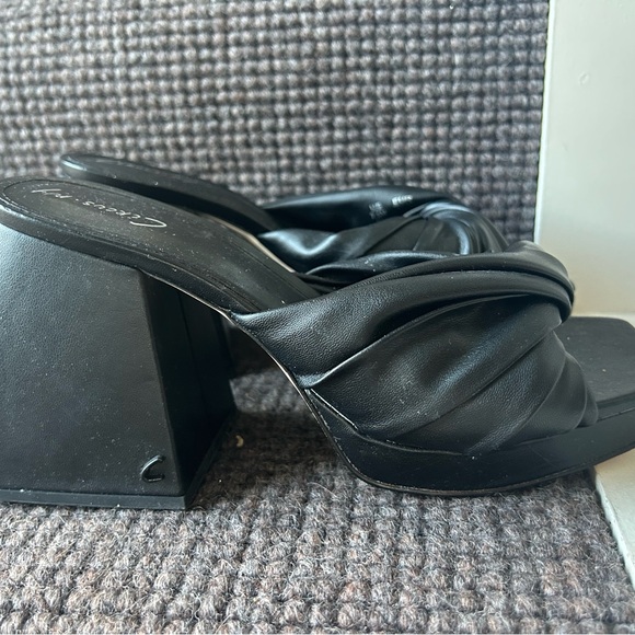 Circus NY By Sam Edelman like new Marianna Black Chunky Heel size 7.5 - Picture 1 of 7